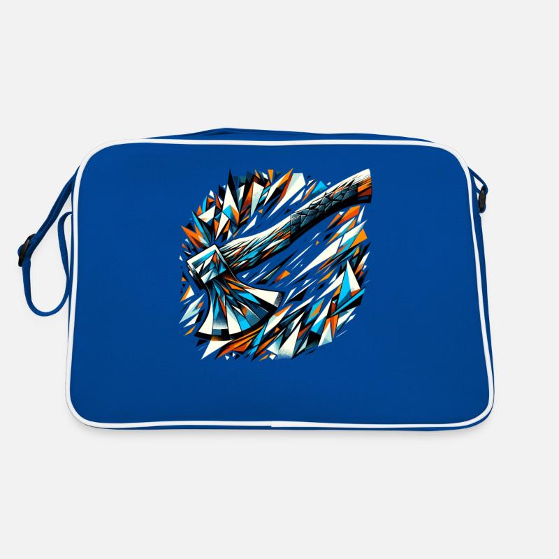 Polygone Art hache lancer hachette hache lanceur haches Sac Retro