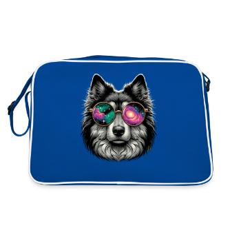 Lunettes de soleil loup Galaxy Wolves - Sac Retro - bleu/blanc - Dos