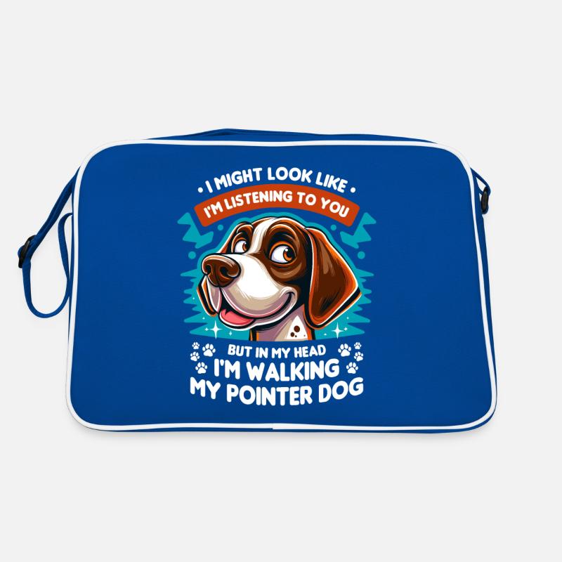 J’ai peut-être l’air d’écouter English Pointer Sac Retro