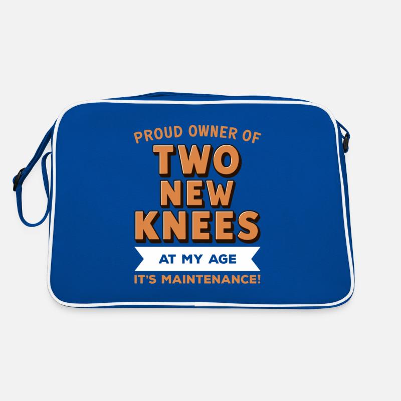 Bionic Knee Replacement Surgery Joint Recovery Retro Bag