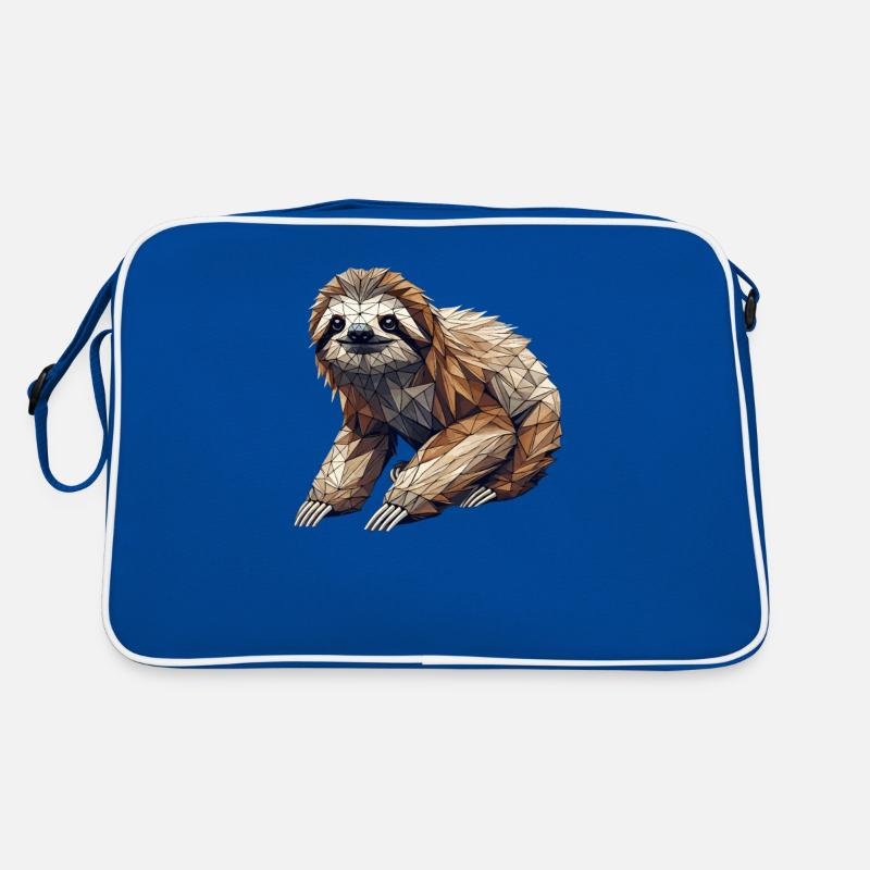 Lazy Sloths Heart Sloth Bear Retro Bag