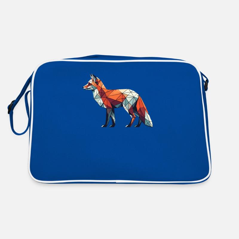 Geometric Art Fox Foxes Retro Bag
