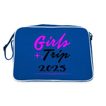Girls' Trip 2025 Girls Trip Girls' Tour Girls trip - Retro Bag - blue/white - Back
