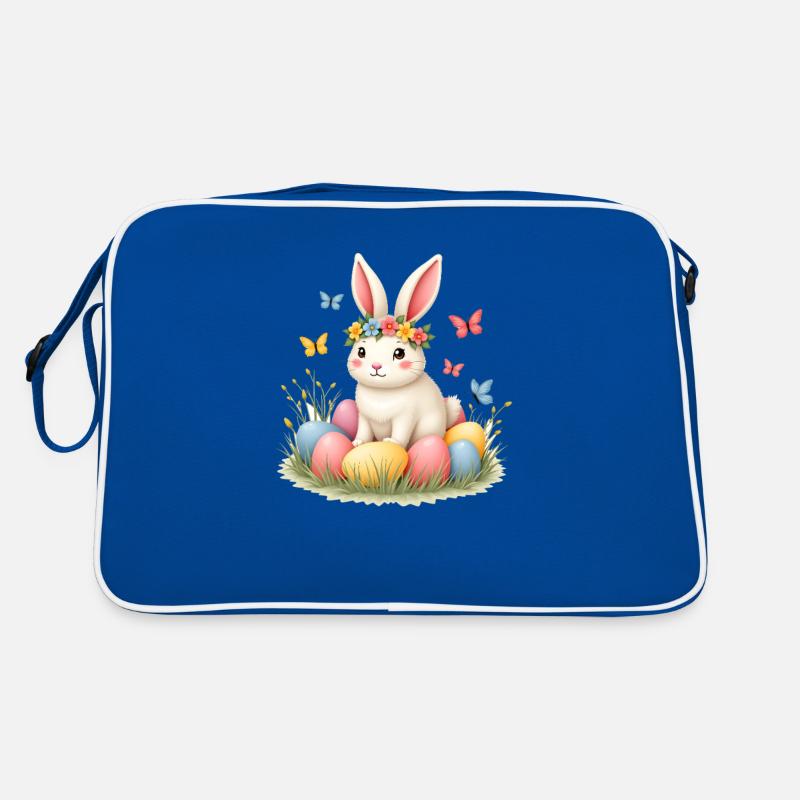 Easter Bunny Easter Bunny Easter Easter Retro Bag