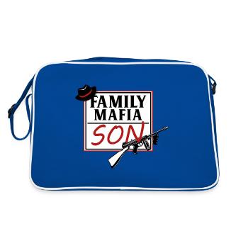 Fils de la famille mafia - Sac Retro - bleu/blanc - Dos
