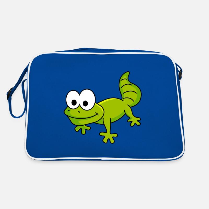 Gecko Comic Tier Retro Tasche
