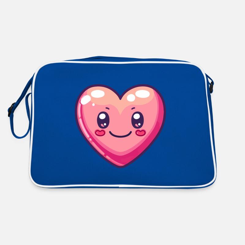 Herz Liebe Comic Retro Tasche
