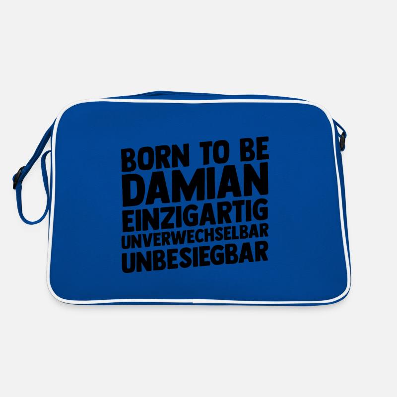 First name Damian Retro Bag