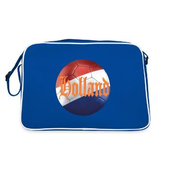 Holland Fans - Sac Retro - bleu/blanc - Dos