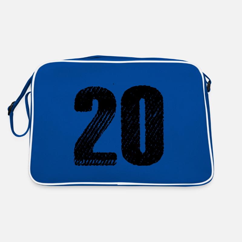 Maillot à 20 chiffres Sac Retro