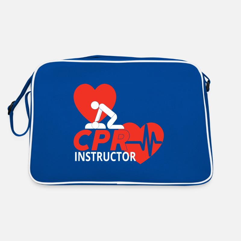 CPR INSTRUCTOR Retro Tasche