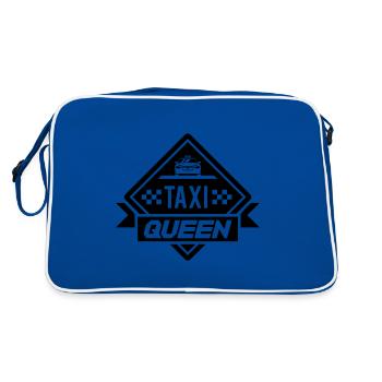 Les couleurs peuvent être modifiées | Taxi Queen - Sac Retro - bleu/blanc - Dos