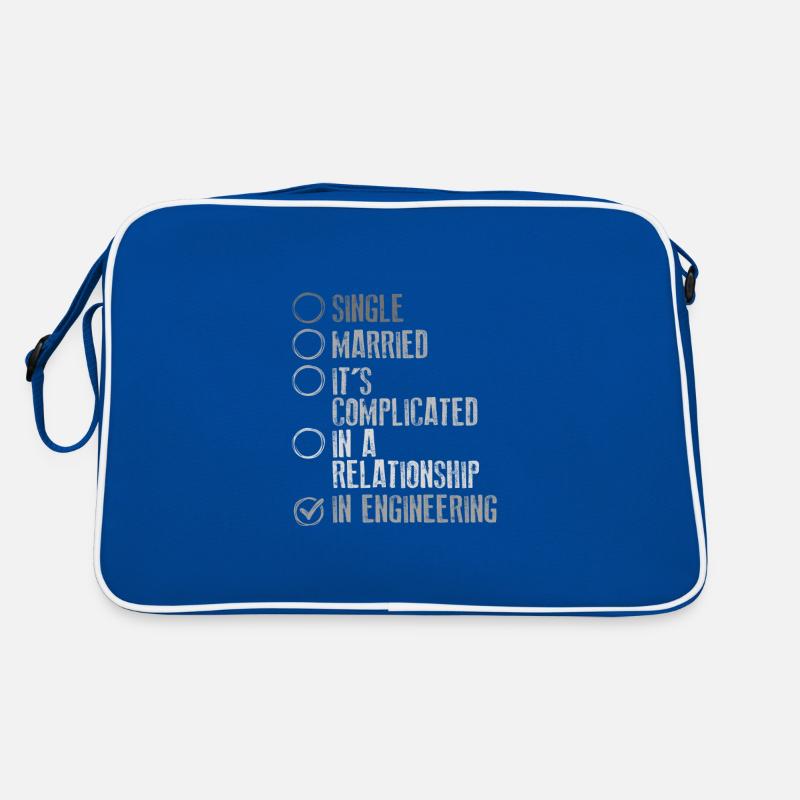 Engineer Gift It's Complicated In Engineering Retro Bag