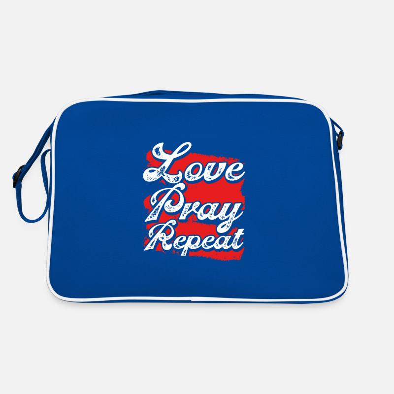 Christianisme Don Amour Priez Répéter Chrétien Sac Retro