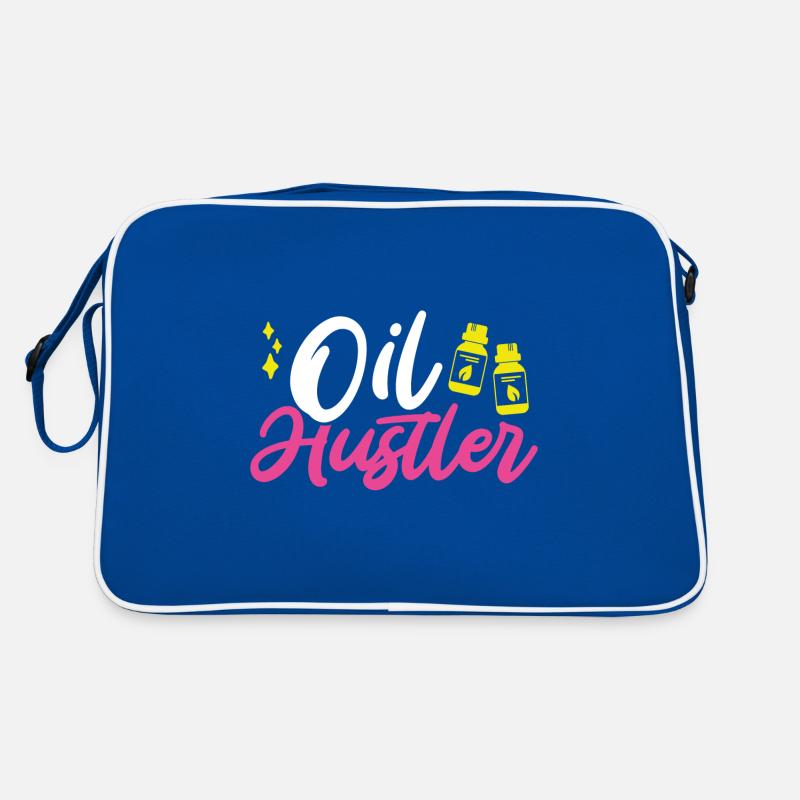 Oil Hustler Gift Fun Essential Oils Retro Bag