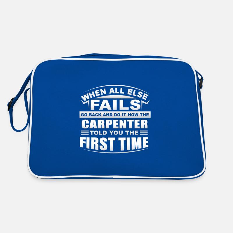 Cadeaux de menuiserie quand tout le reste échoue Faites quoi Sac Retro