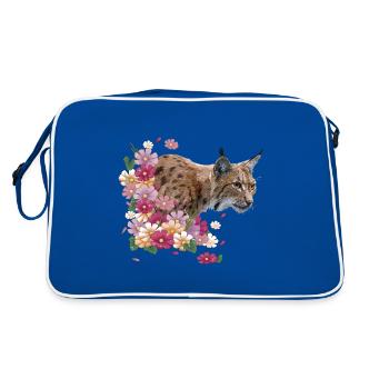 Lynx - Sac Retro - bleu/blanc - Dos