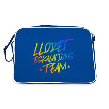 Lloret De Mar Escalation - Retro Bag - blue/white - Back