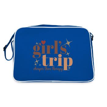 Voyage de fille moins cher que la thérapie Women Squad Vacay - Sac Retro - bleu/blanc - Dos