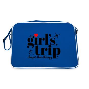 Voyage de fille moins cher que la thérapie Women Squad Vacay - Sac Retro - bleu/blanc - Dos