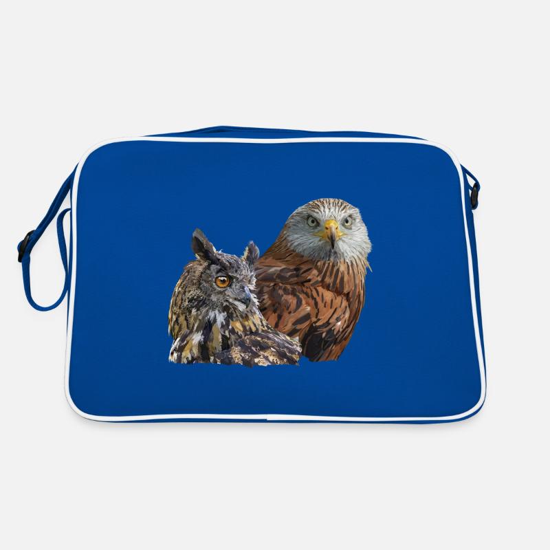 Greifvogel Retro Tasche