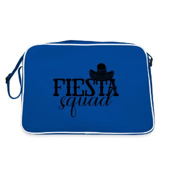 Fiesta Squad Cinco De Mayo Fiesta Drinking Party - Sac Retro - bleu/blanc - Dos