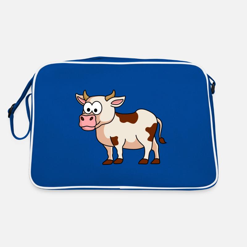 Kuh Comic Tier Retro Tasche