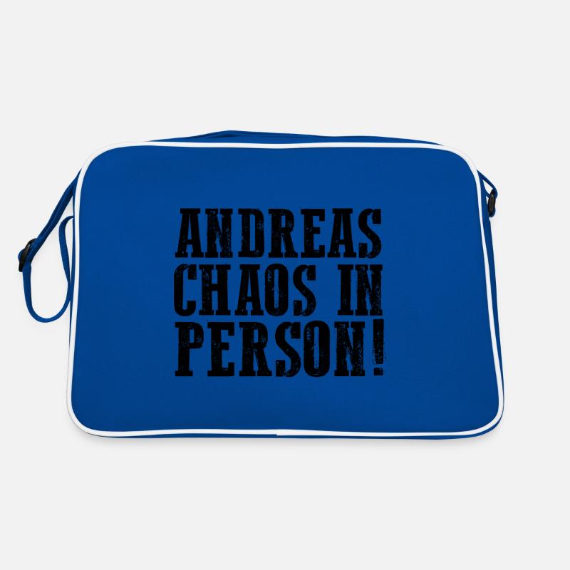 Prénom Andreas Sac Retro