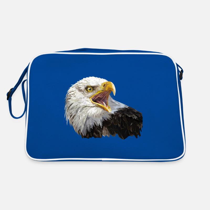 bald eagle Retro Bag