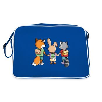 Back to CP - Retro Bag - blue/white - Back