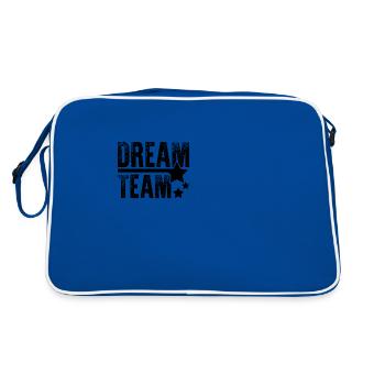Dream Team - Retro Bag - blue/white - Back