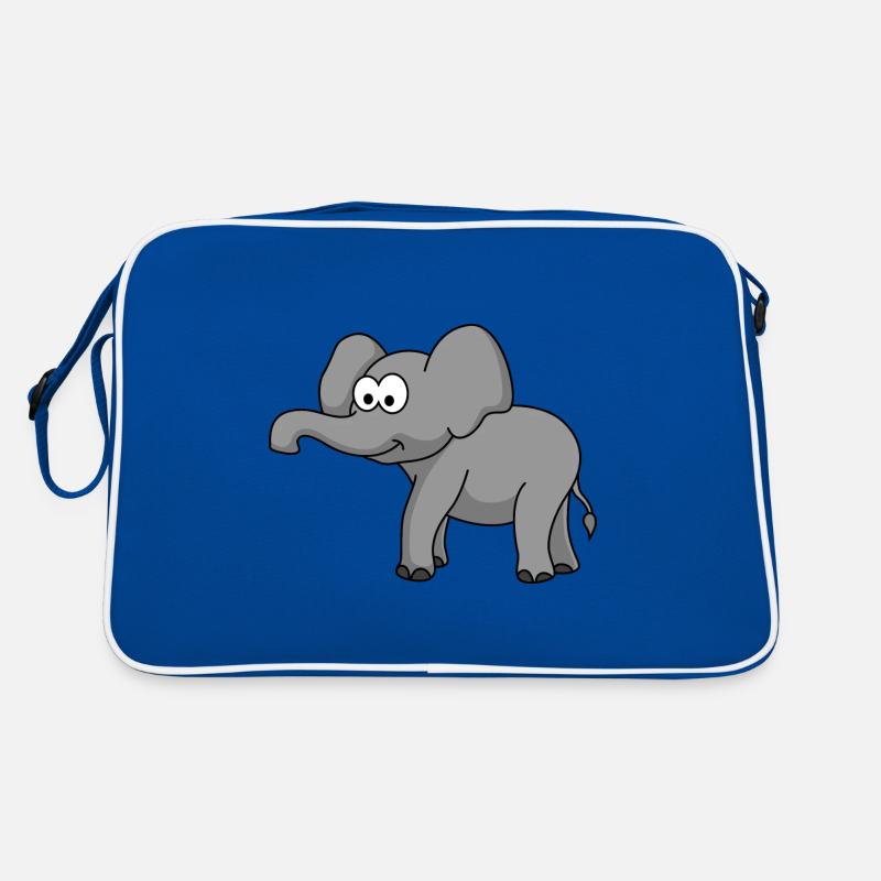 Bande dessinée d’éléphant Sac Retro