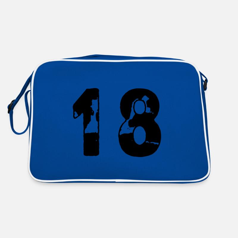Maillot 18 Numéro Sac Retro