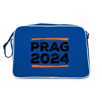 Devis Prague 2024 - Sac Retro - bleu/blanc - Dos
