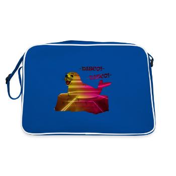 Disco Retro Seal - Sac Retro - bleu/blanc - Dos
