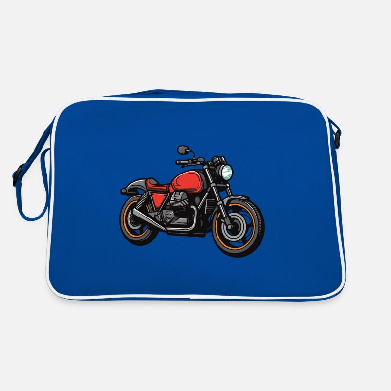 Motorrad Biker Retro Tasche
