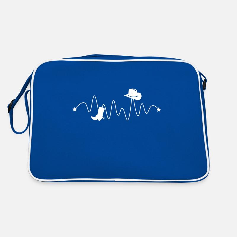 Linedance Herzschlag Retro Tasche