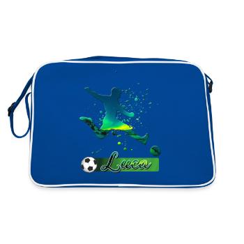 Sport2 - Retro Bag - blue/white - Back