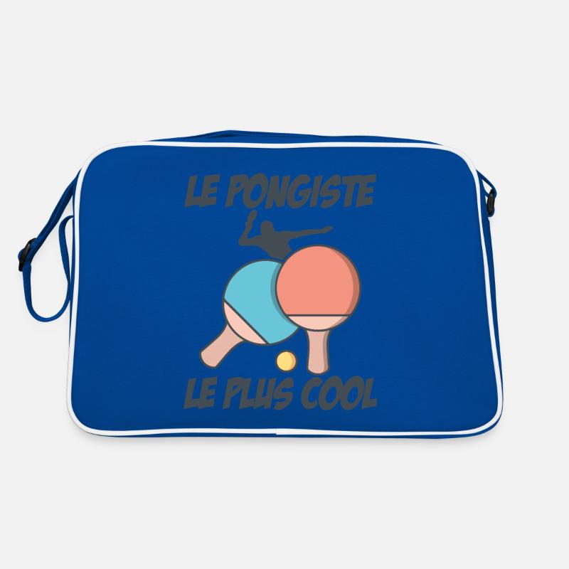 Le Pongiste Le Plus Cool Sac Retro