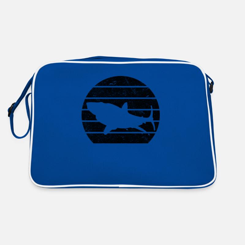 Shark Fish Shark Lover Shark Great White Shark Retro Bag