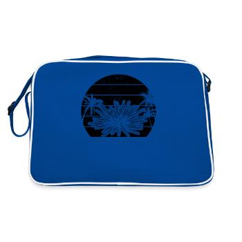 Sunset Sea Urchin Sunset Sea Urchin - Retro Bag - blue/white - Back