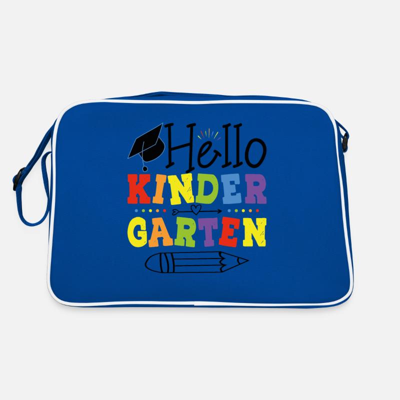 Hello Kindergarten Retro Bag