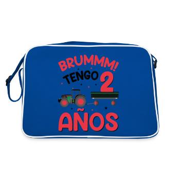 Brummm J'ai 2 ans - Sac Retro - bleu/blanc - Dos