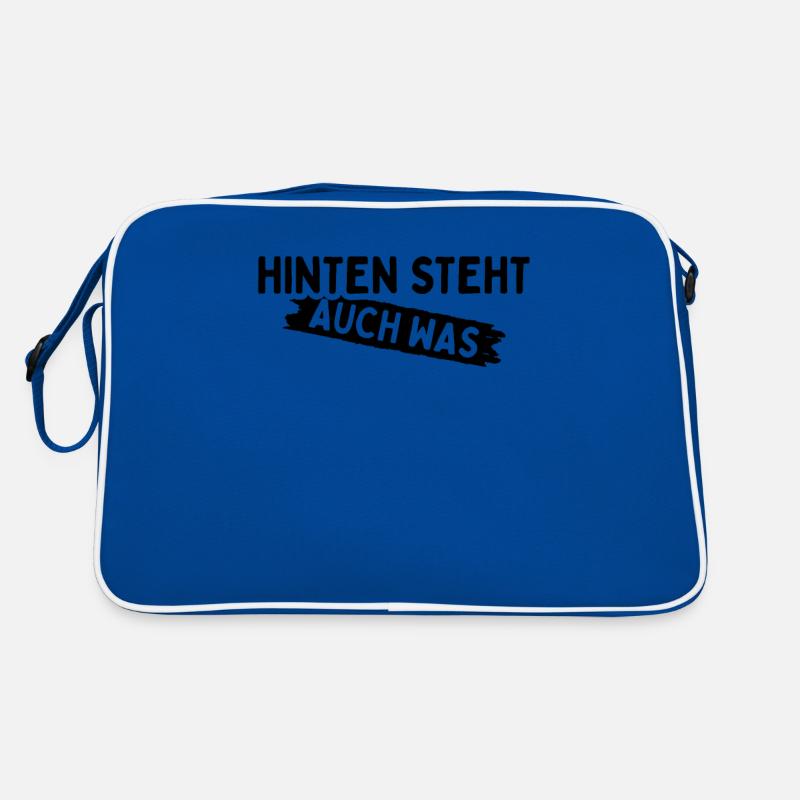 Hinten Steht Auch Was Retro Tasche