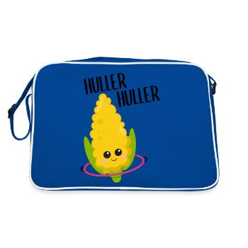 Kawaii Corn Hulahooping Cadeau - Sac Retro - bleu/blanc - Dos