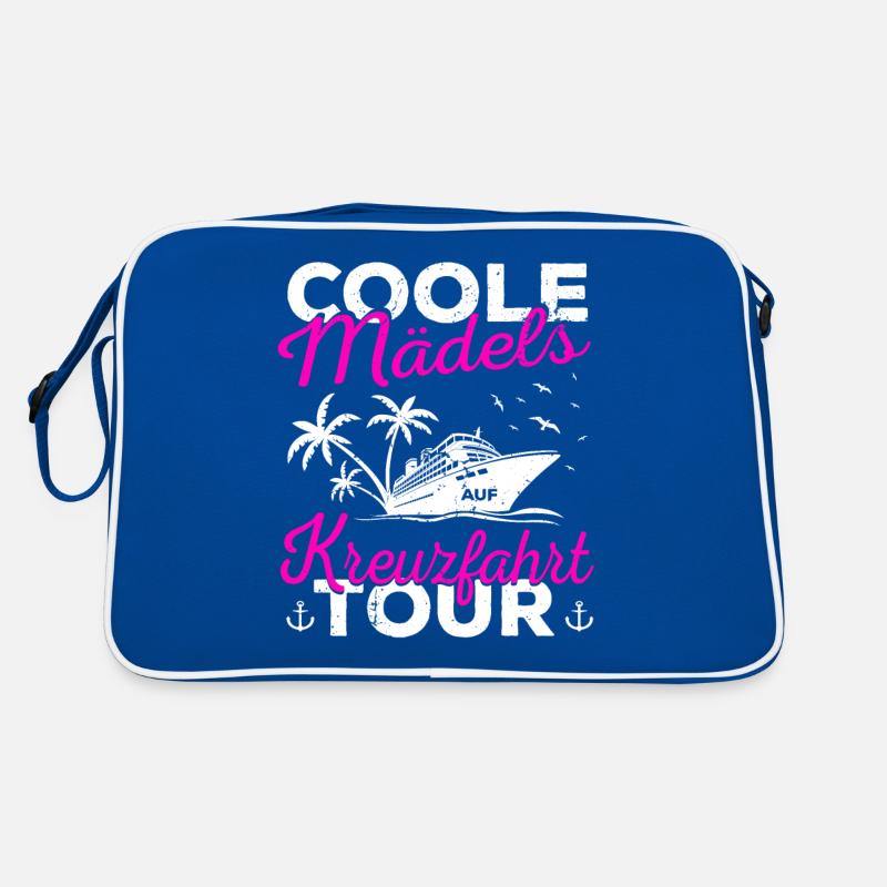Kreuzfahrt Kreuzfahrtschiff Mädels Urlaub Geschenk Retro Tasche