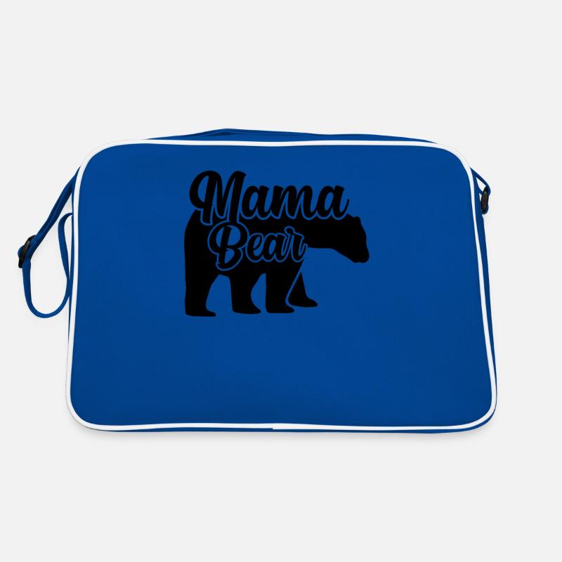 Mama Bär Baer Mama T-Shirt Retro Tasche