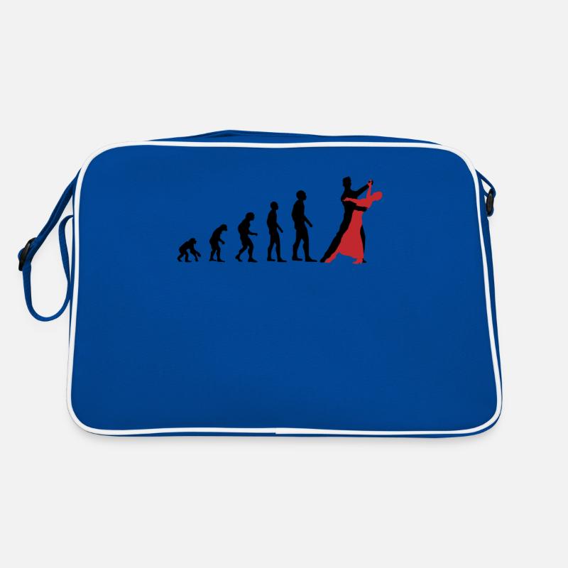 Evolution Dance Couple: From Monkey to Elegance Gift Retro Bag