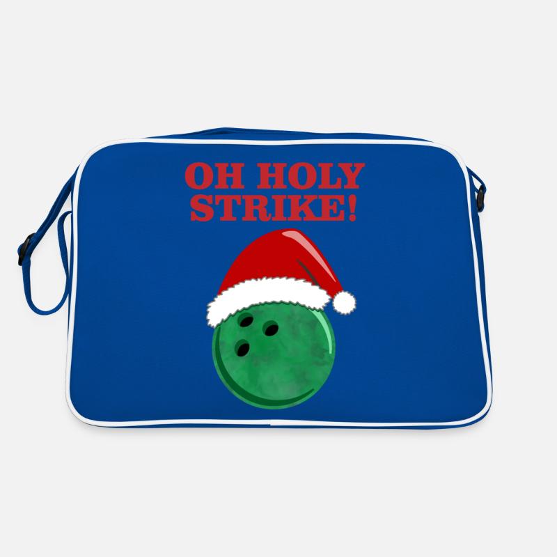 Oh Holy Strike Bowling Weihnachtsgeschenk Retro Tasche