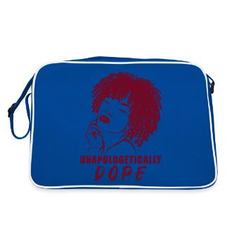 Déclaration forte carrément cool - Sac Retro - bleu/blanc - Dos